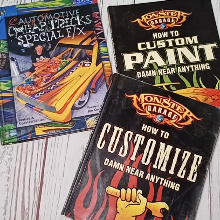 Bundle Monster Garage Automotive Special Effects Custom Paint Books